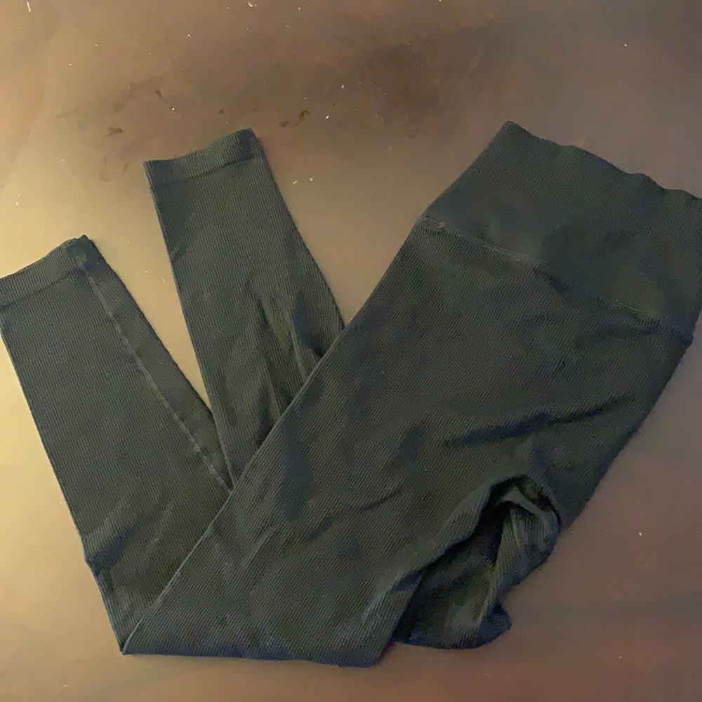 Vs sport black corduroy style legging M